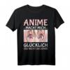 Anime Mädchen Manga Merch Kinder T-Shirt - Lustiges Geschenk für Anime und Manga Fans zu Weihnachten & Geburtstag