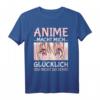 Anime Mädchen Manga Merch Kinder T-Shirt - Lustiges Geschenk für Anime und Manga Fans zu Weihnachten & Geburtstag