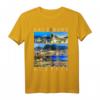 Salzburg bei Nacht Musikfestspiele Mozart Sehenswürdigkeiten T-Shirt - Perfektes Souvenir für Kultur- und Mozart-Fans