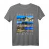 Salzburg bei Nacht Musikfestspiele Mozart Sehenswürdigkeiten T-Shirt - Perfektes Souvenir für Kultur- und Mozart-Fans