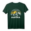Österreich T-Shirt mit Land, Bergen und Seen - Perfekt für Fans, Reisende und Naturliebhaber