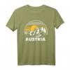 Österreich T-Shirt mit Land, Bergen und Seen - Perfekt für Fans, Reisende und Naturliebhaber