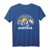 Österreich T-Shirt mit Land, Bergen und Seen - Perfekt für Fans, Reisende und Naturliebhaber