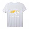 Österreich T-Shirt mit Land, Bergen und Seen - Perfekt für Fans, Reisende und Naturliebhaber