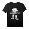 Linedance Fan Western Country Line Dance Geschenk T-Shirt – Perfekt für Tanzlehrer, Tanzgruppen & Western Musik Fans zu Weihnachten & Geburtstag