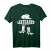 Linedance Fan Western Country Line Dance Geschenk T-Shirt – Perfekt für Tanzlehrer, Tanzgruppen & Western Musik Fans zu Weihnachten & Geburtstag