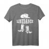 Linedance Fan Western Country Line Dance Geschenk T-Shirt – Perfekt für Tanzlehrer, Tanzgruppen & Western Musik Fans zu Weihnachten & Geburtstag