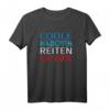 Coole Mädchen reiten Islandpferde T-Shirt - Lustiges Reiterdesign für Kinder, Einschulung, Pony- und Pferdeliebhaber, Motivationsgeschenk