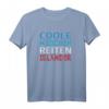 Coole Mädchen reiten Islandpferde T-Shirt - Lustiges Reiterdesign für Kinder, Einschulung, Pony- und Pferdeliebhaber, Motivationsgeschenk