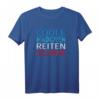 Coole Mädchen reiten Islandpferde T-Shirt - Lustiges Reiterdesign für Kinder, Einschulung, Pony- und Pferdeliebhaber, Motivationsgeschenk