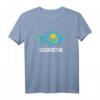 Kasachstan Flagge T-Shirt im Vintage Look - Stolzes Land, perfektes Geschenk für Kasachen und Patrioten