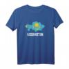 Kasachstan Flagge T-Shirt im Vintage Look - Stolzes Land, perfektes Geschenk für Kasachen und Patrioten