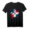 Dominikanische Republik Flagge T-Shirt - Karibik Urlaub, Souvenir & Geschenk für Dom Rep Fans und Stolze Dominikaner