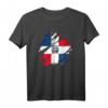 Dominikanische Republik Flagge T-Shirt - Karibik Urlaub, Souvenir & Geschenk für Dom Rep Fans und Stolze Dominikaner