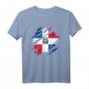Dominikanische Republik Flagge T-Shirt - Karibik Urlaub, Souvenir & Geschenk für Dom Rep Fans und Stolze Dominikaner