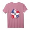 Dominikanische Republik Flagge T-Shirt - Karibik Urlaub, Souvenir & Geschenk für Dom Rep Fans und Stolze Dominikaner