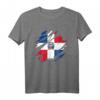 Dominikanische Republik Flagge T-Shirt - Karibik Urlaub, Souvenir & Geschenk für Dom Rep Fans und Stolze Dominikaner