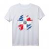 Dominikanische Republik Flagge T-Shirt - Karibik Urlaub, Souvenir & Geschenk für Dom Rep Fans und Stolze Dominikaner
