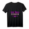Damen Line Dance Coach Trainer Mädchen T-Shirt mit V-Ausschnitt – Leichtes, Klassisches Tanzshirt für Tänzerinnen