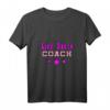Damen Line Dance Coach Trainer Mädchen T-Shirt mit V-Ausschnitt – Leichtes, Klassisches Tanzshirt für Tänzerinnen