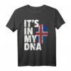 It's In My DNA Island Flagge Pride National Roots Country T-Shirt – Lustiges Familienoutfit für Vatertag, Muttertag, Weihnachten & besondere Anlässe