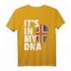 It's In My DNA Island Flagge Pride National Roots Country T-Shirt – Lustiges Familienoutfit für Vatertag, Muttertag, Weihnachten & besondere Anlässe