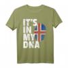 It's In My DNA Island Flagge Pride National Roots Country T-Shirt – Lustiges Familienoutfit für Vatertag, Muttertag, Weihnachten & besondere Anlässe