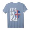 It's In My DNA Island Flagge Pride National Roots Country T-Shirt – Lustiges Familienoutfit für Vatertag, Muttertag, Weihnachten & besondere Anlässe