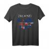 Vintage Island Island Isländisch T-Shirt – Klassisch geschnitten, doppelt genähter Saum, perfekt für Insel- und Island-Liebhaber