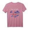 Vintage Island Island Isländisch T-Shirt – Klassisch geschnitten, doppelt genähter Saum, perfekt für Insel- und Island-Liebhaber