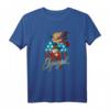 Supergirl Bombshell T-Shirt - Offiziell lizenziertes Superhelden-Design für Damen, Herren & Kinder