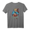 Supergirl Bombshell T-Shirt - Offiziell lizenziertes Superhelden-Design für Damen, Herren & Kinder
