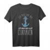 Cuxhaven Ich muss gar nix Nordsee Anker Wattenmeer Ahoi T-Shirt – Perfektes Urlaubssouvenir für Nordsee- und Wattenmeer-Liebhaber
