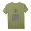 Ich Muss Gar Nix Ich Muss Nur An Die Nordsee T-Shirt - Klassisches maritimes Motiv mit Anker und Möwen für Nordsee Fans