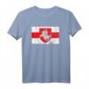 Weißrusische Flagge T-Shirt mit Pagonya Gerb – Vintage Weißrussland-Design für Männer, Frauen & Kinder