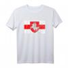 Weißrusische Flagge T-Shirt mit Pagonya Gerb – Vintage Weißrussland-Design für Männer, Frauen & Kinder