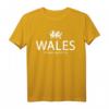 Walisisches T-Shirt mit Drache und Flagge - Funny Welsh Rugby Shirt, Wales Flag Shirt, Geschenk für Welsh Fans, Born in Wales Shirt