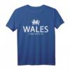 Walisisches T-Shirt mit Drache und Flagge - Funny Welsh Rugby Shirt, Wales Flag Shirt, Geschenk für Welsh Fans, Born in Wales Shirt