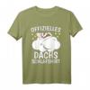 Offizielles Dachs Schlafshirt - Lustiges Schlafoberteil für Süße Träume, Geschenke für Dachs-Fans & bequeme Nachthemd-Alternative