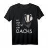 Dachs Kostüm Kinder & Erwachsene - Lustiges Dachs T-Shirt mit Spruch für Karneval, Fasching, Halloween, Weihnachten & Geburtstag