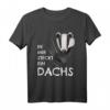 Dachs Kostüm Kinder & Erwachsene - Lustiges Dachs T-Shirt mit Spruch für Karneval, Fasching, Halloween, Weihnachten & Geburtstag