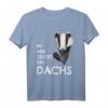 Dachs Kostüm Kinder & Erwachsene - Lustiges Dachs T-Shirt mit Spruch für Karneval, Fasching, Halloween, Weihnachten & Geburtstag