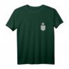 Dachs in der Brusttasche T-Shirt - Lustiges Wildtier-Design für Natur- und Tierliebhaber, Geschenkidee für Wald-Fans