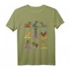 Lustiges Dackel Yoga T-Shirt mit bunten Posen – Perfekt für Yoga Liebhaber, Freunde und als Geschenk
