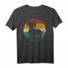 Lustiges Retro Dackel Silhouette T-Shirt – Perfekte Geschenkidee für Dackelbesitzer, Hundehalter und Dackelclub Mitglieder