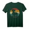 Lustiges Retro Dackel Silhouette T-Shirt – Perfekte Geschenkidee für Dackelbesitzer, Hundehalter und Dackelclub Mitglieder