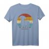 Lustiges Retro Dackel Silhouette T-Shirt – Perfekte Geschenkidee für Dackelbesitzer, Hundehalter und Dackelclub Mitglieder
