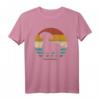 Lustiges Retro Dackel Silhouette T-Shirt – Perfekte Geschenkidee für Dackelbesitzer, Hundehalter und Dackelclub Mitglieder