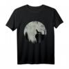 Dackel Jault vor Mond Geschenkidee - Lustiges Dackel T-Shirt für Hundeliebhaber, Züchter & Gassi Freunde