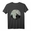 Dackel Jault vor Mond Geschenkidee - Lustiges Dackel T-Shirt für Hundeliebhaber, Züchter & Gassi Freunde